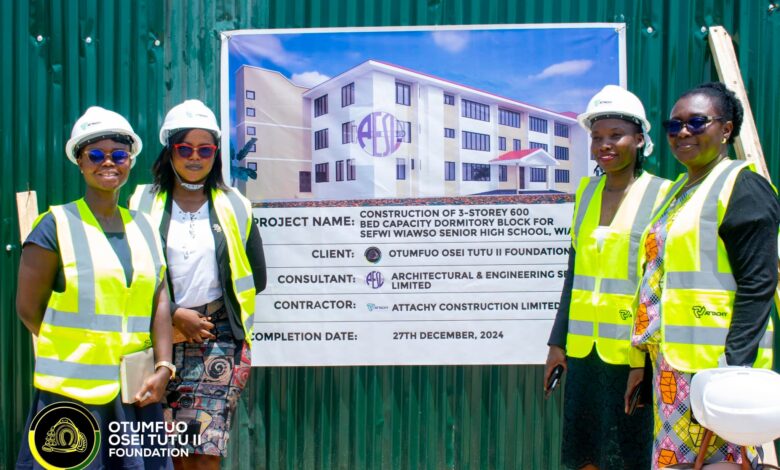 Otumfuo Foundation Sponsors 600-bed Dormitory Block For Sefwi Wiawso SHS