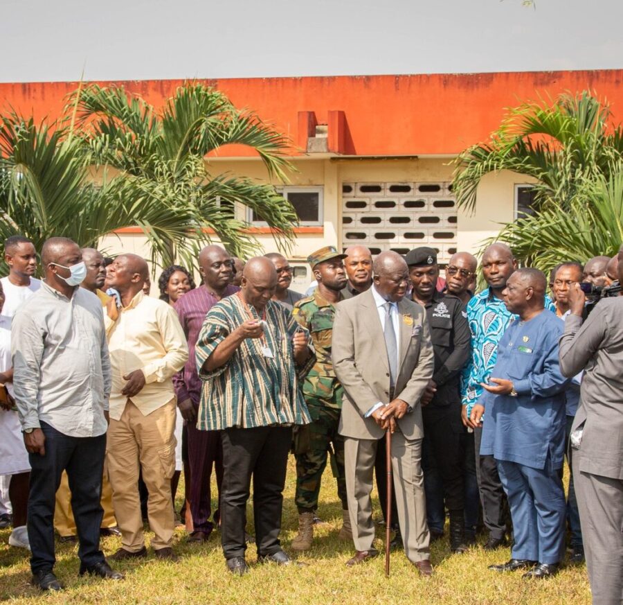 Manhyia Hospital: Otumfuo Meets Abandoned Emergency Unit and Diagnosis Centre