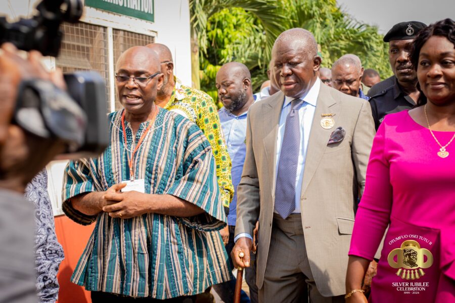 Photo Highlights: Otumfuo Inspects KATH, Sawua and Manhyia Hospitals