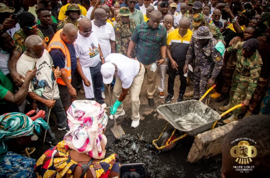 Asanteman Organizes A Mega Cleanup Exercise