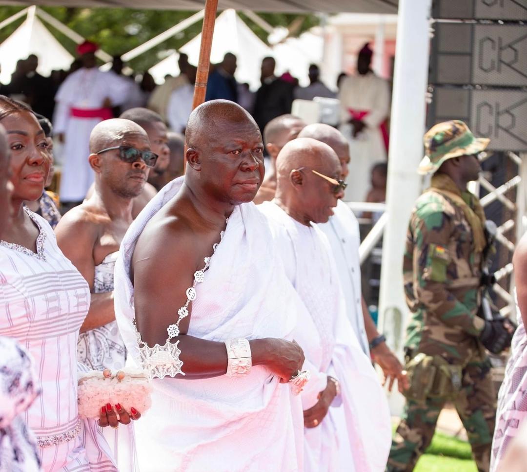 Asanteman Worships with Asantehene On 25th Anniversary