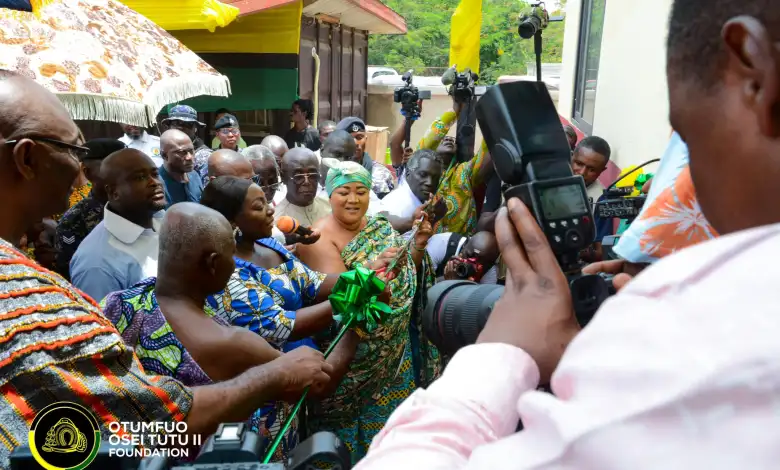 Lady Julia Commissions Nana Konadu Yiadom II Maternity Block at Manhyia Hospital