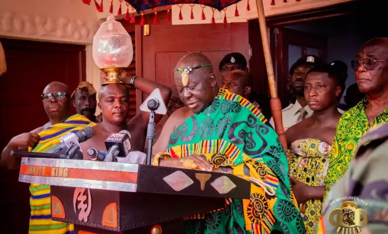 Otumfuo Raises Concern about Sale of African Arts to Non-Africans